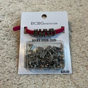 BCBGeneration Fuchsia Bracelet with Silver Accents